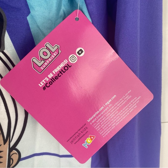 NWT LOL Surprise! 2 Piece Pajama Set - Size 10 - Picture 11 of 11